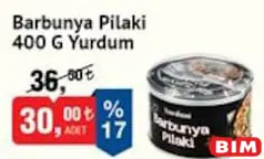 YURDUM BARBUNYA PİLAKİ 400 G fiyat ve kampanya bilgisi